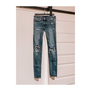 Ralph Lauren | Ripped Denim | Skinny Jeans